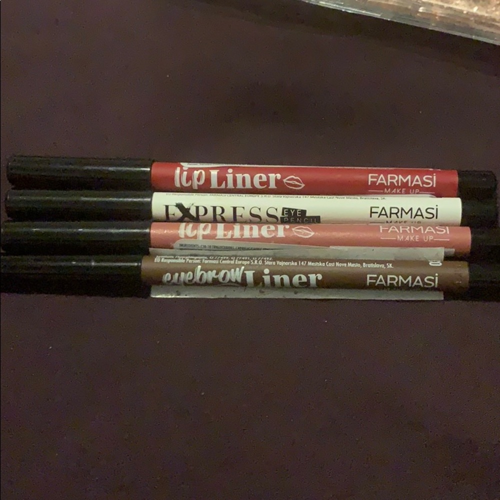 Farmasi Lip, Eye, Brow Liners Bundle